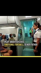 29K views · 589 reactions | Indigo pilot delivers an emotional speech as captain Father retires. | Indiatimes | Facebook