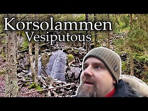 LÄHILUONTOKOHTEESI VOI YLLÄTTÄÄ - Korsolammelta lyötyi vesiputous