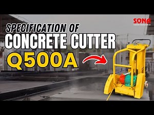 High-Performance Concrete Cutter Q500A | Sona Construction|