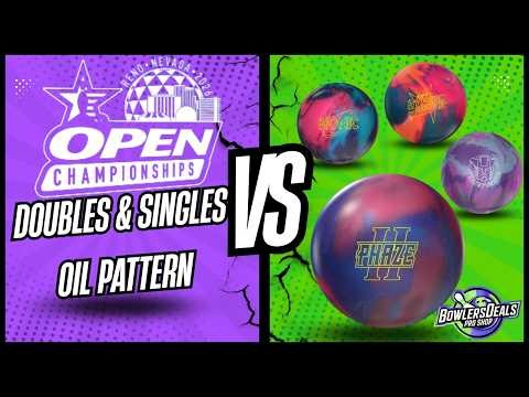 I Tested 4 Bowling Balls on the Nationals Doubles and Singles Oil Pattern