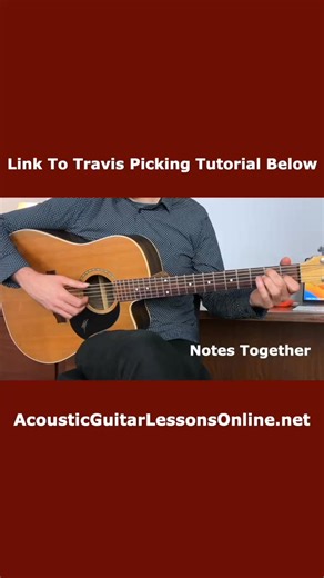 Watch this video to learn how to apply a simple Travis picking pattern to an 8-bar blues in the key of E. . . . . . . . . . . . #travispicking #travispickingriff #travispickingstyle #travispickinglesson #travispickingpattern #travispickingforbeginners #travispickingpractice #merletravis #merletravisstyle #merletravisguitar #chetatkins #chetatkinsstyle #chetatkinsguitar #fingerpicking #fingerpickingstyle #fingerpickingguitar | Acoustic Guitar Lessons Online | Facebook