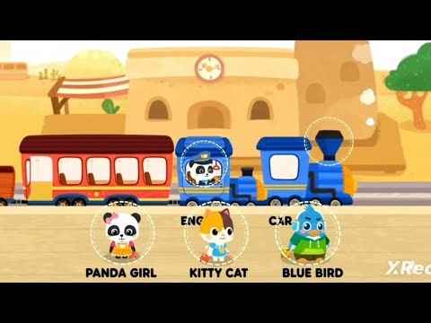 Train Cartoon Game Gameplay 2025 | Fun Kids Adventure & Colorful Railway Journey
