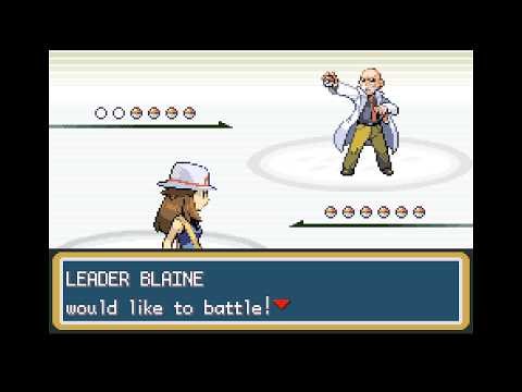 Pokemon Leaf Green: Gym Leader Blaine