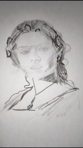 Drawing Rose from Titanic | Beautiful Kate Winslet Pencil Sketch Tutorial #shorts