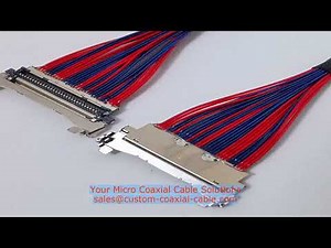 Micro Coaxial Cable Connectors IPEX 20633-210T Custom Cable Assemblies and Harnesses Audio Fidelity