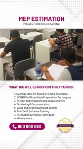 241 reactions · 5 comments | Become an Expert in MEP Estimator Learn...