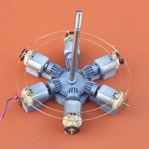 The gear arrangement with type of radial engine | Creative Thinks