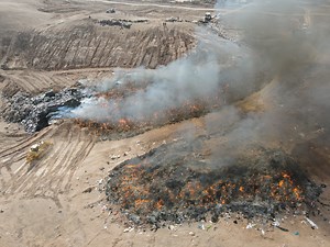 The world's fashion waste ended up in Chile's Atacama Desert