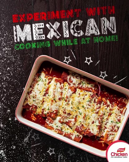 Recipe for Chicken Enchiladas: 2 tablespoons avocado oil (or olive oil) 1 small white onion, peeled and diced 1 1/2 pounds boneless skinless chicken breasts, diced into small 1/2-inch pieces 1 (4-ounce) can diced green chiles sea salt and freshly-cracked black pepper 1 (15-ounce) can black beans, rinsed and drained 8 large flour tortillas 3 cups Mexican-blend shredded cheese 1 batch red enchilada sauce Prep oven and enchilada sauce. Preheat oven to 350°F. Prepare your enchilada sauce.Sauté the f