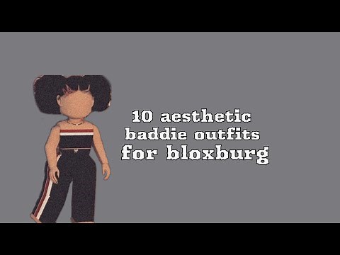 10 baddie aesthetic outfits for bloxburg