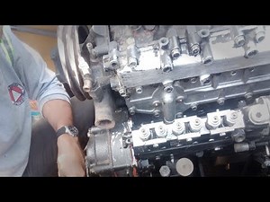 HOW TO INSTALL INJECTION PUMP | S6S-D ENGINE