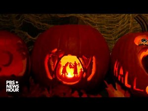 Halloween Jack-O-Lanterns| Pumpkins in 4K