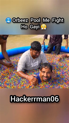 Team Ki Orbeez Pool Me Khatarnak Fight Ho Gyee #mrindiahacker #viral #viralshorts #funny