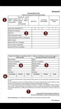 How to Fill the SIR Form Step-by- Step Full Guide
