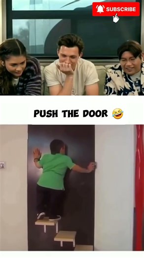 Push the door🤣🤣 #shorts