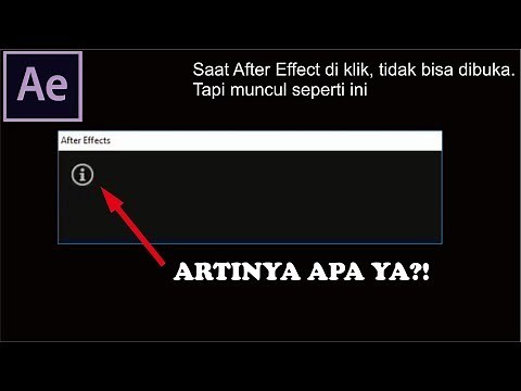 After Effect eror code : 131 Cara mengatasi nya? MUDAHH!!