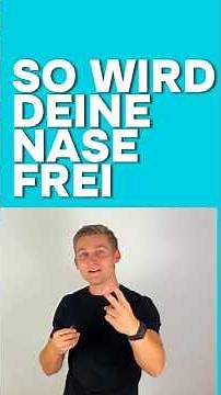 😮Clear your nose in 5 minutes – a guide to nasal breathing