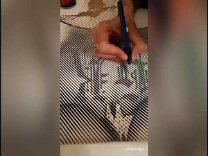 How to: halftone stencil a quick tutorial video of the cutting process for street art style artwork
