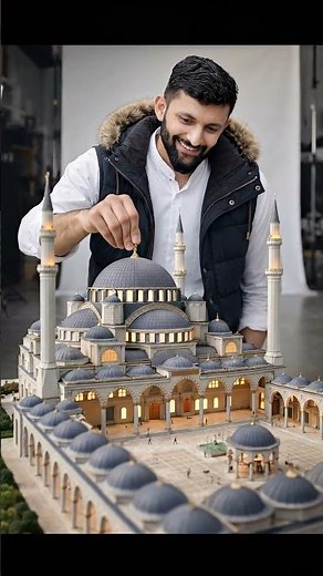 Al-Azhar Mosque 🕌 | Historic Scale ModelCairo Mosque Model | Islamic Architecture