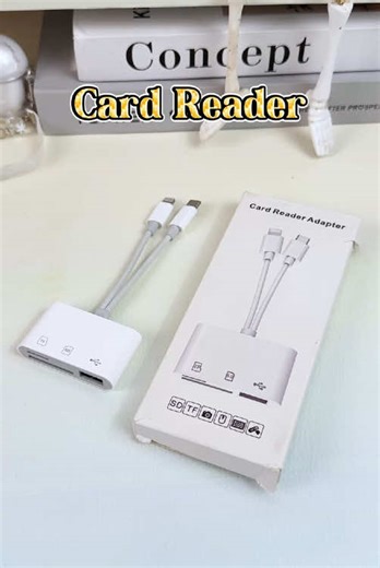 Effortless Photo and Video Transfer with This Compact Adapter