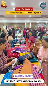 280 reactions · 6 comments | Mesh's Mesh Exclusives – Monsoon Special Shopping Date & Time: 13th | 14th | 15th June 2025  11 AM – 9 PM Venue: Symphony Banquets, Andheri East, Mumbai.  Fashion |  Jewellery |  Accessories |  Skincare | ️ Décor & more! #MeshExhibitions #mymumbai #rains #mumbaimonsoon #mesh #monsoon #monsoonspecial #reels #reelstrending #baarish | Mesh exhibitions | Facebook