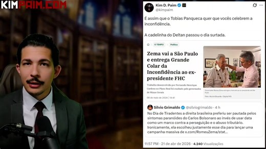 não há uma única pessoa que critique o STF que não seja alvo imediato da máquina bolsonarista, muito mais do que o próprio STF. É pra acreditar q os salvadores da ditadura do judiciário são uma família de vagabundo que não fala um ai do judiciário, e ataca todos que resolvem bater de frente contra o STF?o bolsonarismo é a linha auxiliar, uma espécie de PSOL do STF
