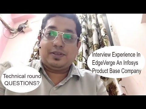 Edgeverve technical interview experience | INFOSYS technical interview experience | Interview video