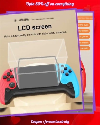 Retro Handheld Game Console – 3.5" Screen, 500 Classic Games & 1200mAh Battery