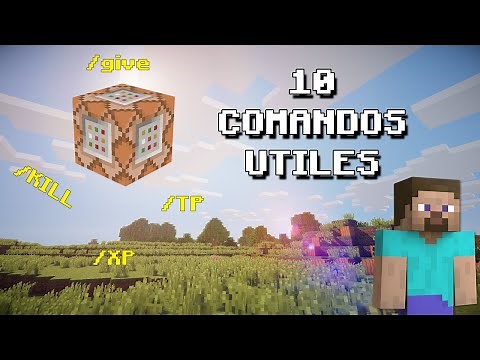10 COMANDOS UTILES Y ESENCIALES | MINECRAFT 1.18