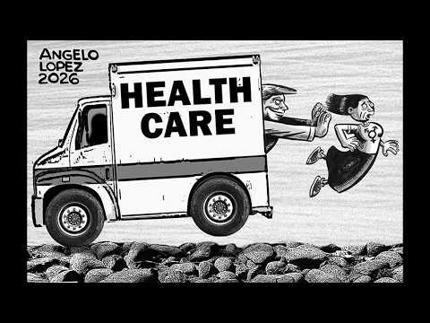 A Cartoon on Trump, the GOP and Attacks Against Trans Healthcare - April 23, 2026
