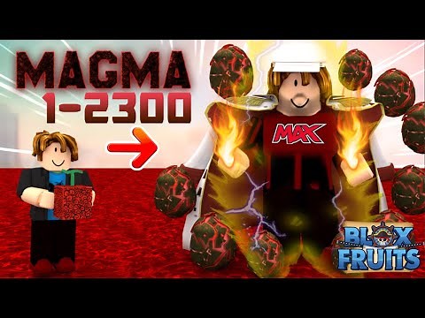 Beating Blox Fruits Using Magma Awakening