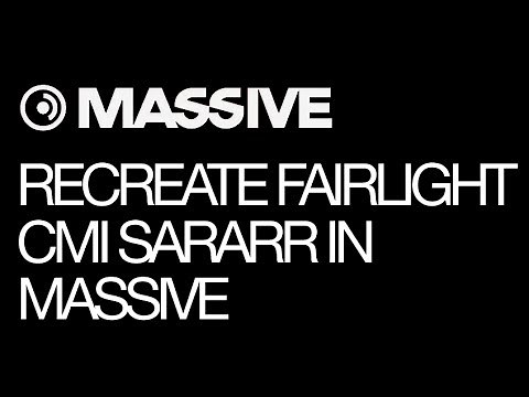 Recreate Fairlight CMI SARARR In Massive