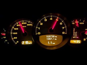 Porsche 911 Turbo Tiptronic, 996, 100kmh to 300kmh, 600Hp stage 3, very fast