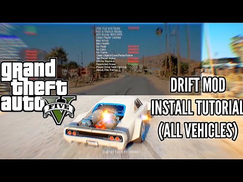 GTA 5 DRIFT MOD EASY Install Tutorial (ALL vehicles) acrozzz setup