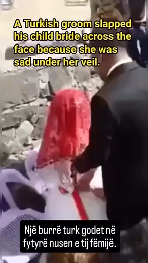 Getting Paulitical | Turkish groom slaps child bride because she is crying after the wedding. Congratulations New York City. This is what you just voted for... | Instagram