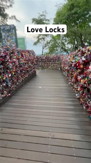POV: You're Standing on Top of Seoul 🇰🇷✨| Namsan Tower #shorts #travel #ytshorts #seoul