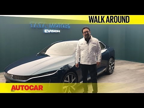 Tata EVision Concept Walkaround With Pratap Bose | Geneva Motor Show 2018 | Autocar India