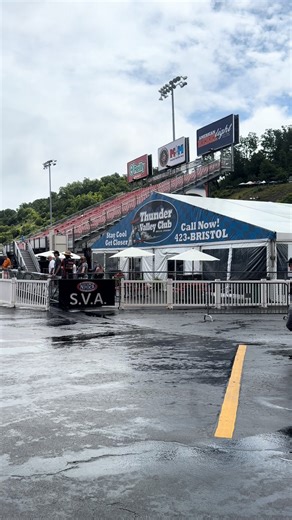 Getting the track ready for some racing! 🔥 #ThunderValley | Super Grip Corporation | NHRA | Bristol Dragway
