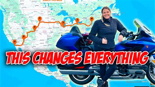 My Solo motorcycle travel is about to change forever...
