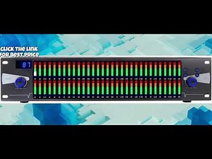 EQ888 Dual Channel Professional Digital Graphic Equalizer Review: 31-Band Audio Cross System