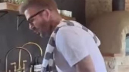 David Beckham gives fans rare look inside his £50k outdoor kitchen