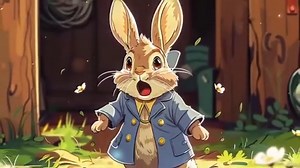 The Tale of Peter Rabbit  Bedtime Story Picture Book - Story for Kids with Relaxing Music