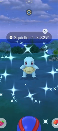 LA CAPTURA DE SQUIRTLE SHINY ✨🌈 #variocolor #pokemongo #pokemon #shinypokemon #shiny #pokémon