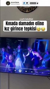 Damat tepkisi#damat #dancevideo #dance #dans #eğlence #evlilik #kina #kınagecesi #aşk #sevgi #gelin