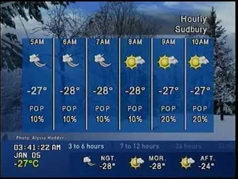 The Weather Network Local Forecast - January 5th, 2018