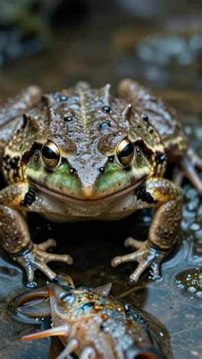This Frog Has NO Tongue… And It’s Still a Savage