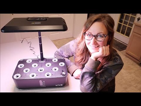 Hydroponics Growing System Review | Indoor Garden: URUQ 12 Pods Indoor Gardening System
