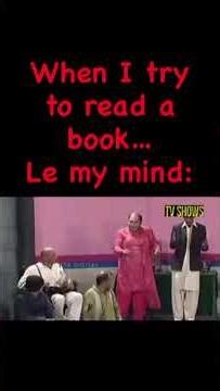 When I try to read a book… le my mind