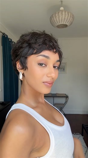 #pixie #pixiehaircut #wigs #pixiewig #pixiecuttutorial #hairtransformation #afrohair #wiginstall