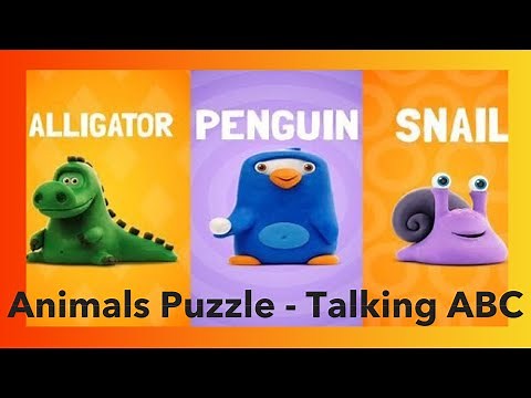 Animals Puzzle - Talking ABC | English by Hey-Clay.com Best HD Apps Demo